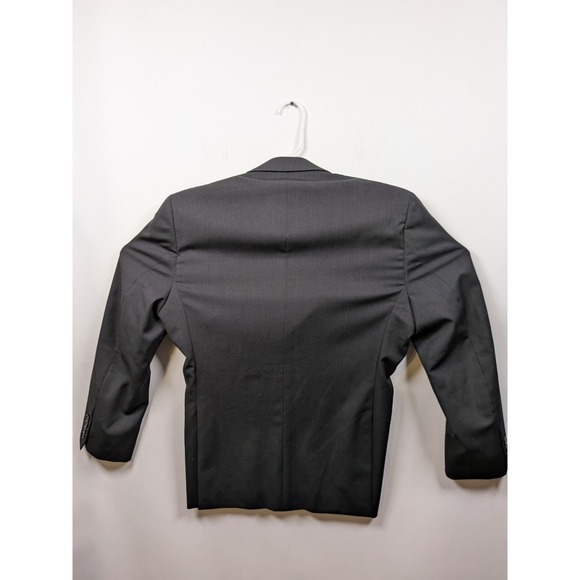 Pronto Uomo Platinum 2-Pcs Charcoal Suit Jacket Blazer 38R Pants 32X28 Wool - Picture 9 of 16